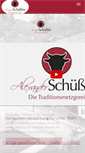 Mobile Screenshot of metzgerei-schuessler.de